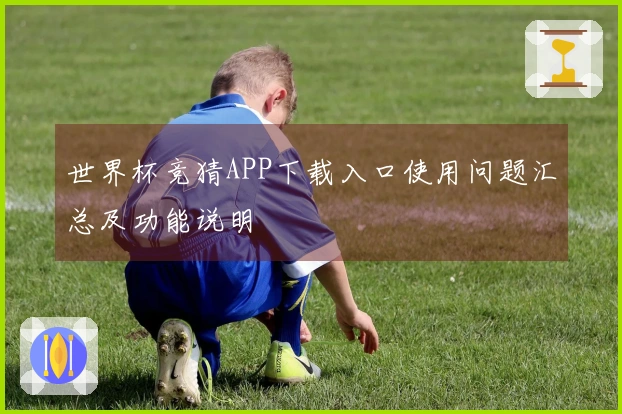 世界杯竞猜APP下载入口使用问题汇总及功能说明