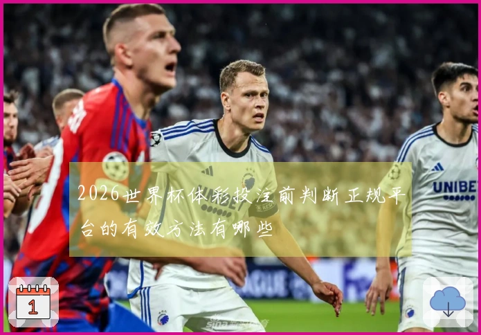 2026世界杯体彩投注前判断正规平台的有效方法有哪些