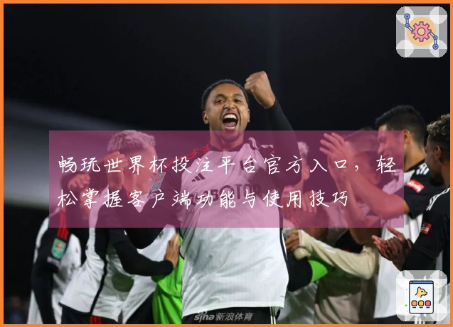 畅玩世界杯投注平台官方入口，轻松掌握客户端功能与使用技巧
