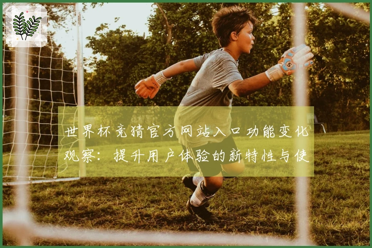 世界杯竞猜官方网站入口功能变化观察：提升用户体验的新特性与使用指南